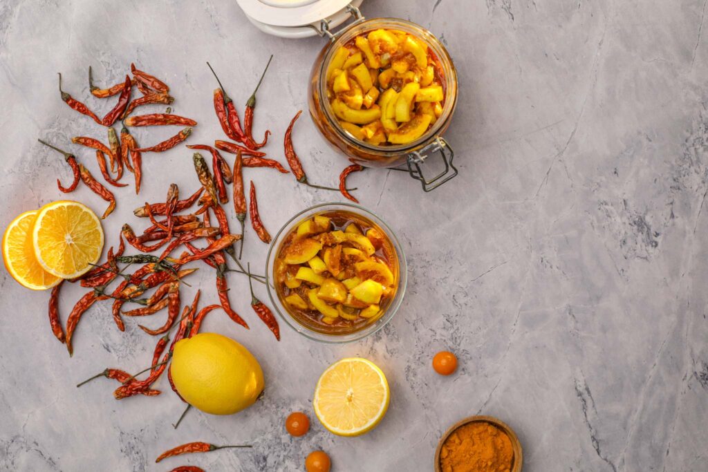 Instant Indian Style Lemon Pickle, sweet and sour, nimbu ka achaar_2