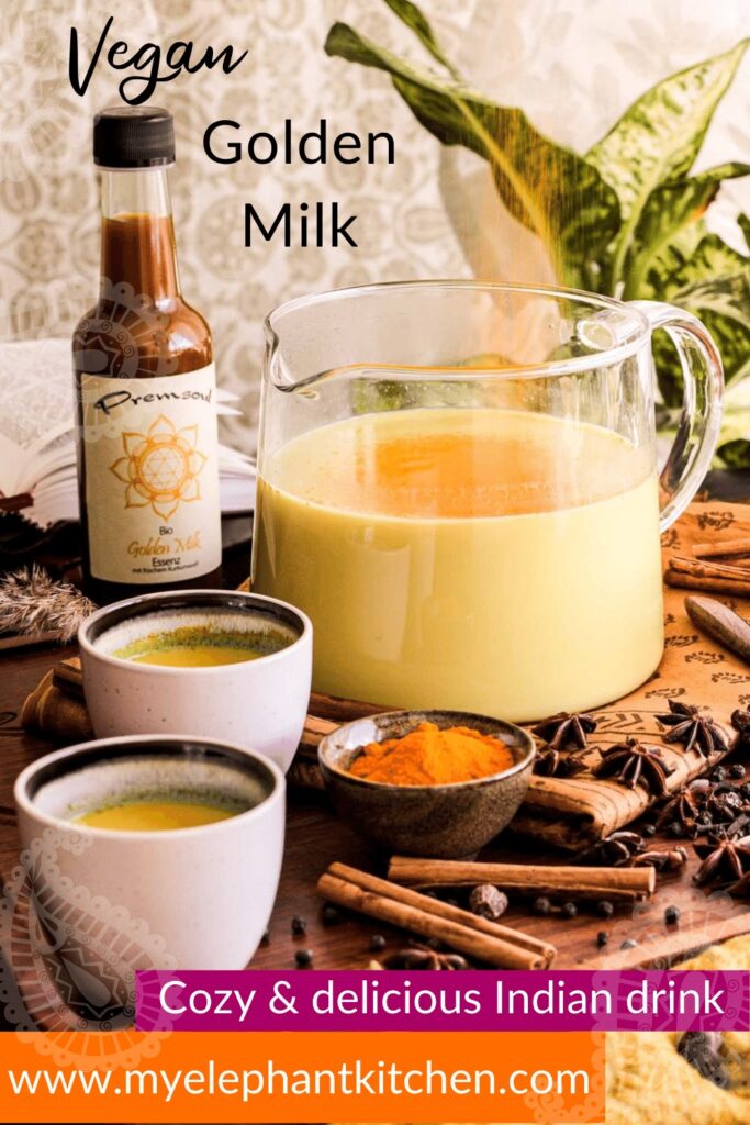 Golden Turmeric Milk - Delightful Vegans