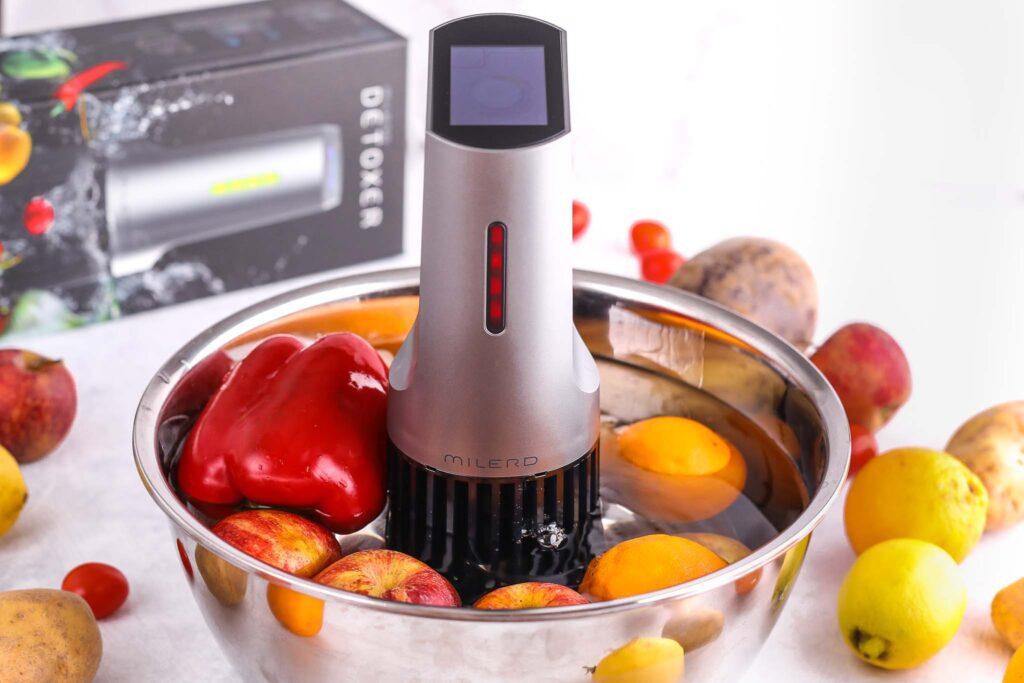 Milerd Detoxer - food purifying machine - how to clean food