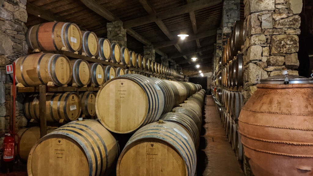 Fattoria La Vialla Tuscany Wine Cellar